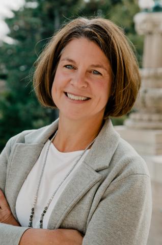 Headshot of Iowa State University College of Design Associate Dean Extension and Outreach Erin Olson-Douglas